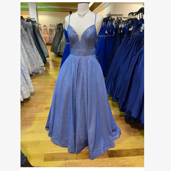 Camille La Vie Dresses & Skirts - Long blue dress